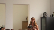 Rouba reading from One Day in April - Sydney